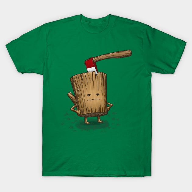 Bad Day Log 3: Splitting Headache T-Shirt by nickv47